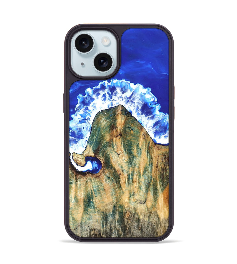 iPhone 15 Wood Phone Case - Lucille (Coastal, 826574)