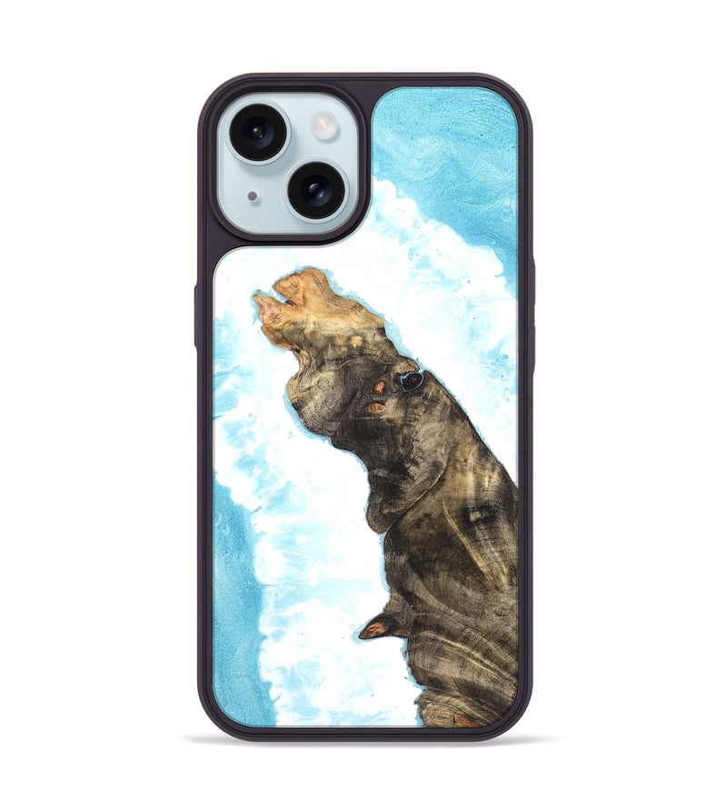 iPhone 15 Wood Phone Case - Lyle (Coastal, 826575)