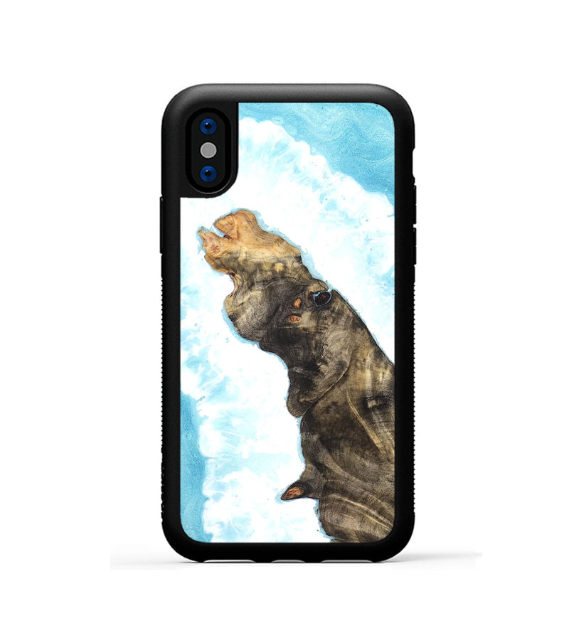 iPhone Xs Wood Phone Case - Lyle (Coastal, 826575)