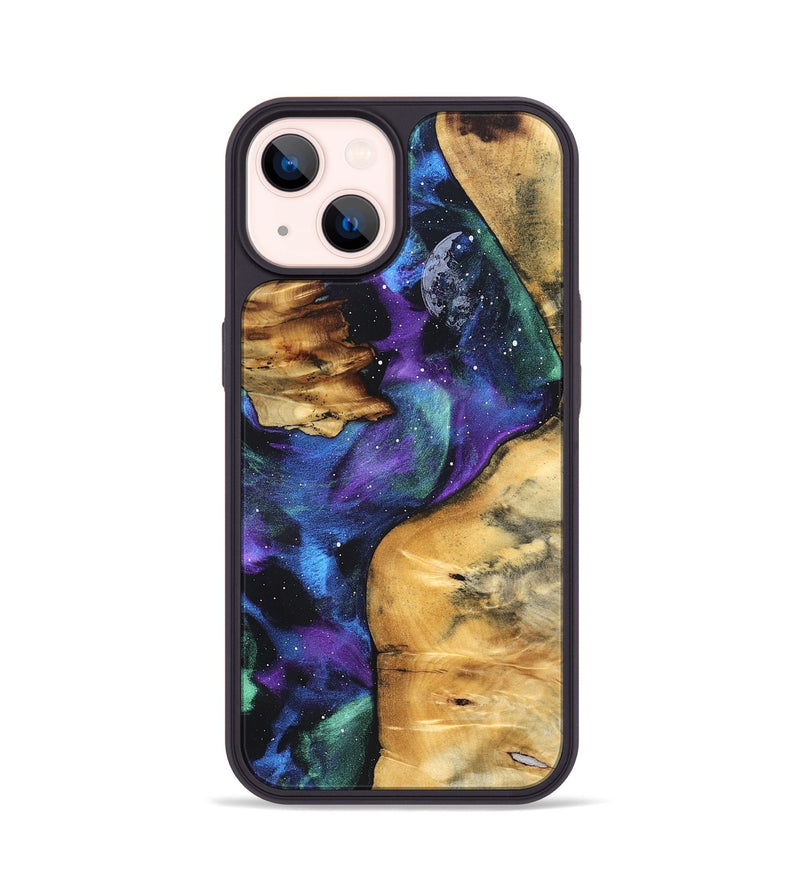 iPhone 14 Wood Phone Case - Adalynn (Cosmos, 826577)