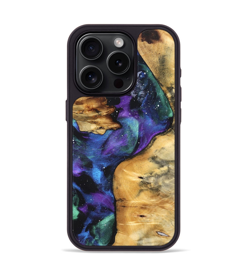 iPhone 15 Pro Wood Phone Case - Adalynn (Cosmos, 826577)