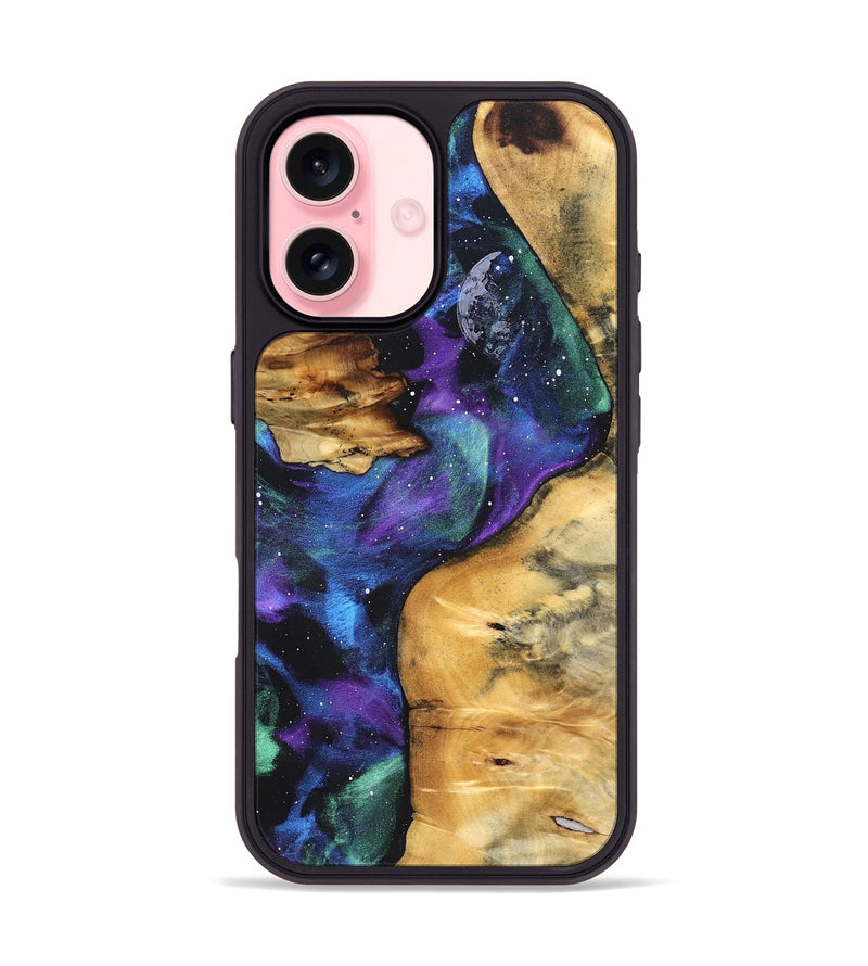 iPhone 16 Wood Phone Case - Adalynn (Cosmos, 826577)