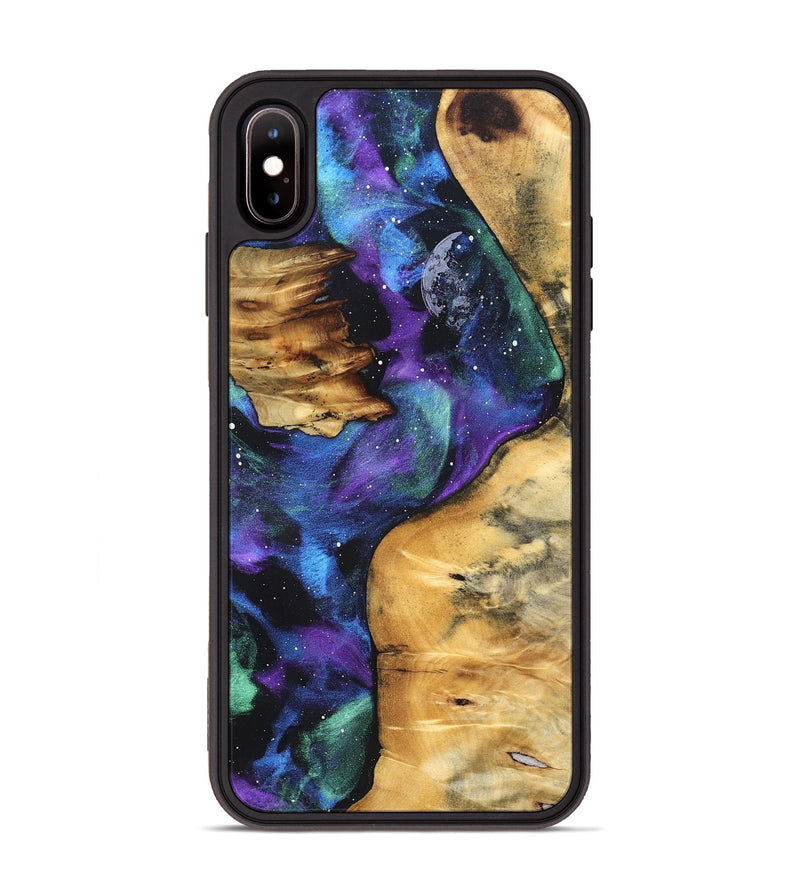iPhone Xs Max Wood Phone Case - Adalynn (Cosmos, 826577)