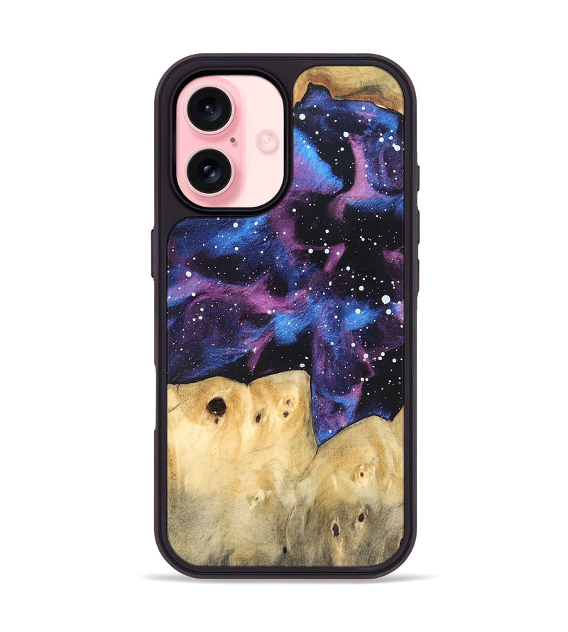 iPhone 16 Wood Phone Case - Liberty (Cosmos, 826578)