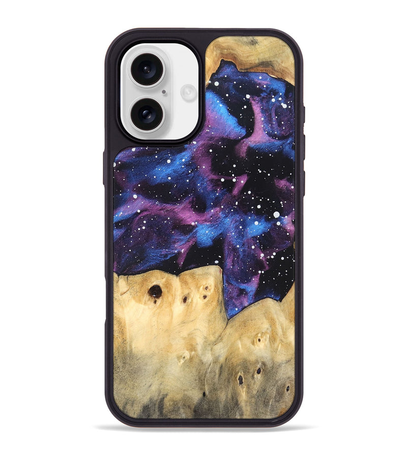 iPhone 16 Plus Wood Phone Case - Liberty (Cosmos, 826578)
