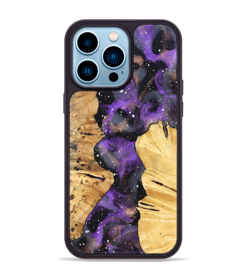 iPhone 14 Pro Max Wood Phone Case - Georgie (Cosmos, 826579)