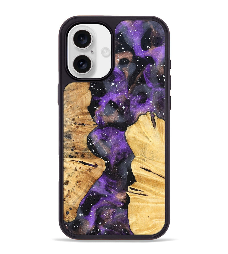 iPhone 16 Plus Wood Phone Case - Georgie (Cosmos, 826579)