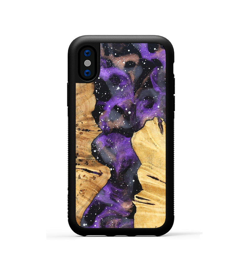 iPhone Xs Wood Phone Case - Georgie (Cosmos, 826579)