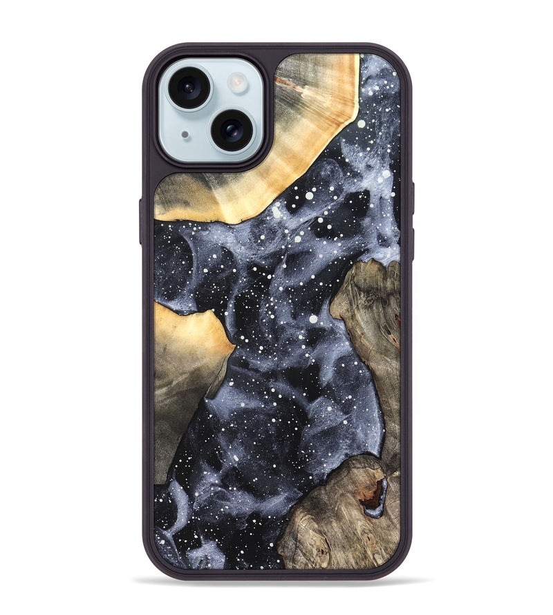 iPhone 15 Plus Wood Phone Case - Eliezer (Cosmos, 826581)