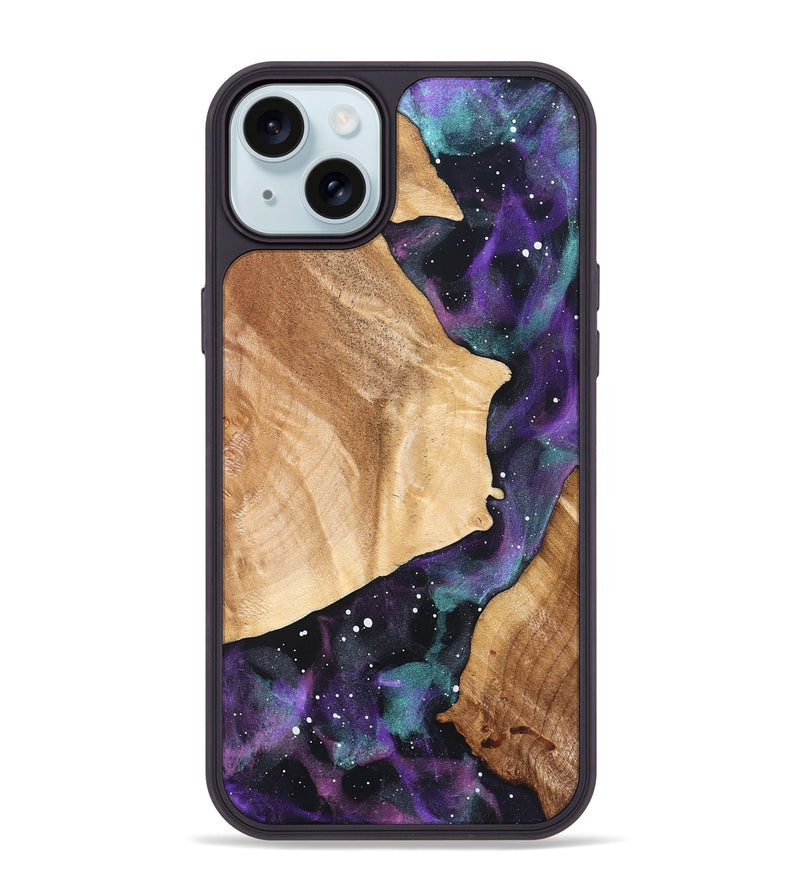 iPhone 15 Plus Wood Phone Case - Oswald (Cosmos, 826583)