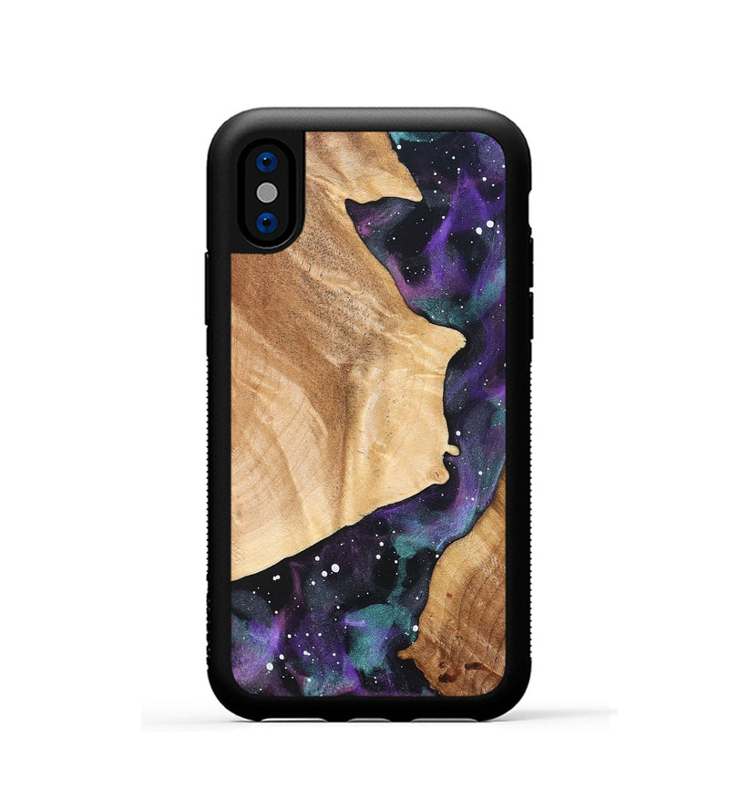 iPhone Xs Wood Phone Case - Oswald (Cosmos, 826583)