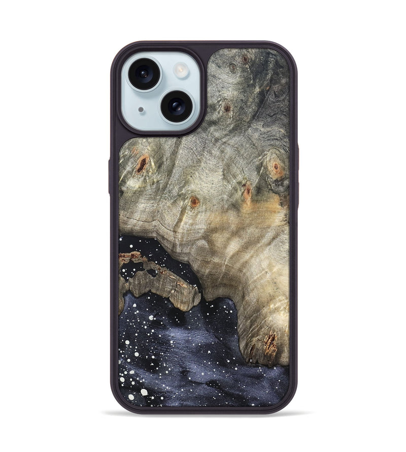 iPhone 15 Wood Phone Case - Hailie (Cosmos, 826584)