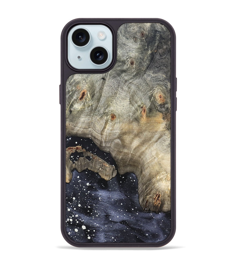 iPhone 15 Plus Wood Phone Case - Hailie (Cosmos, 826584)