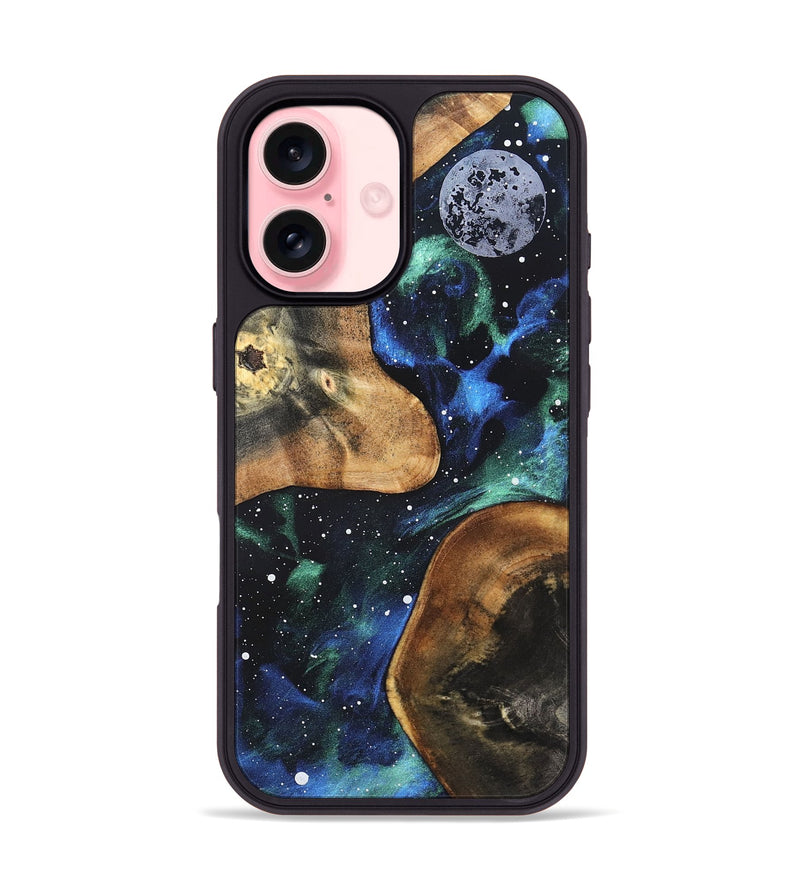 iPhone 16 Wood Phone Case - Kora (Cosmos, 826588)
