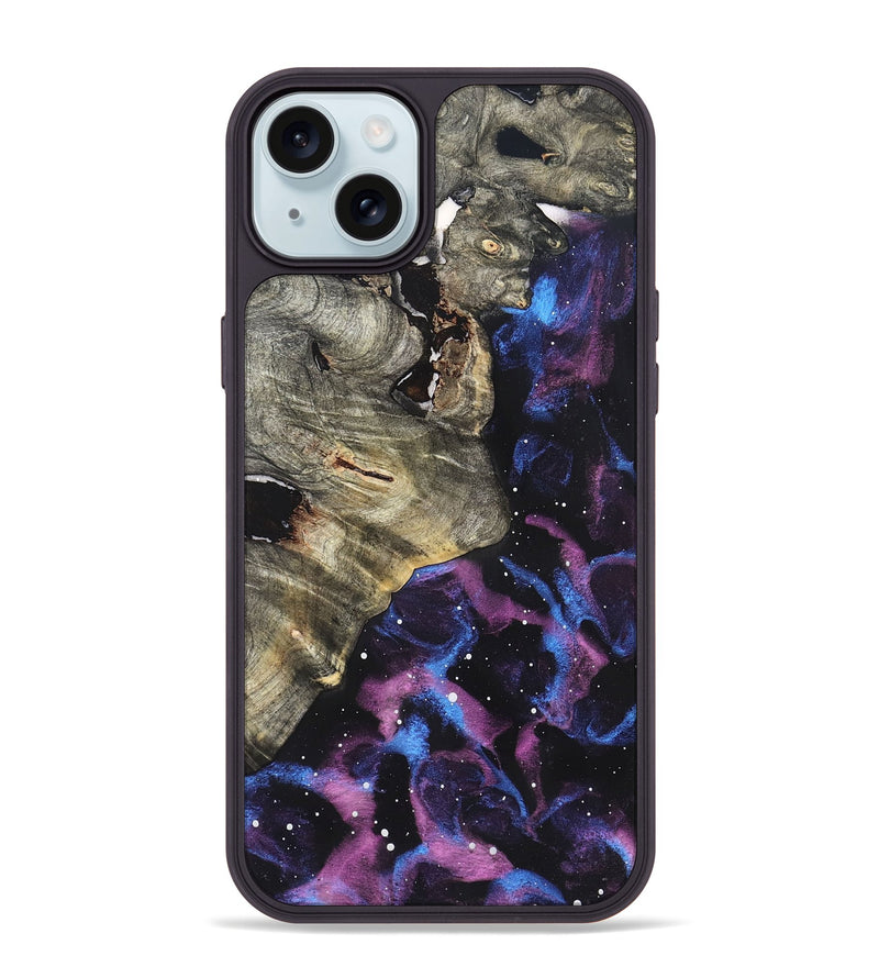 iPhone 15 Plus Wood Phone Case - Raylan (Cosmos, 826589)