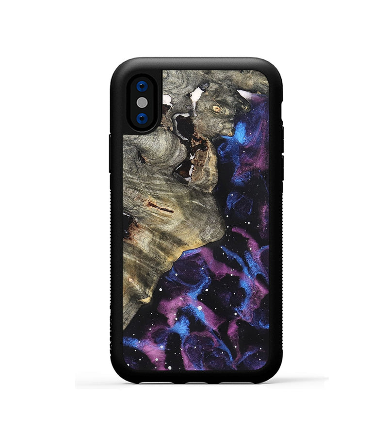iPhone Xs Wood Phone Case - Raylan (Cosmos, 826589)