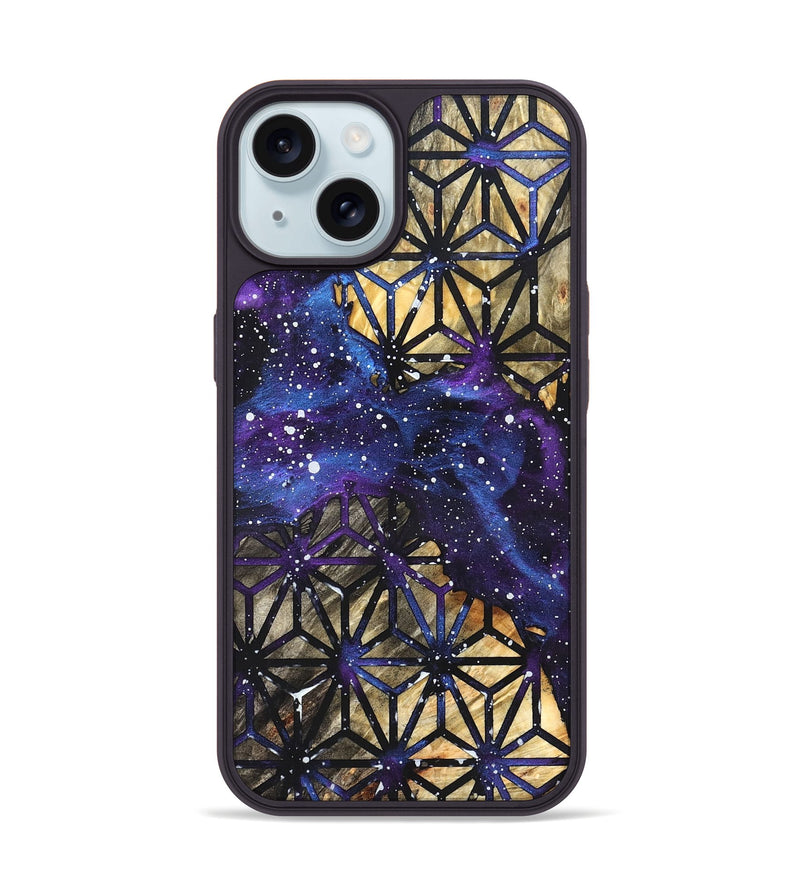 iPhone 15 Wood Phone Case - Kane (Cosmos, 826590)