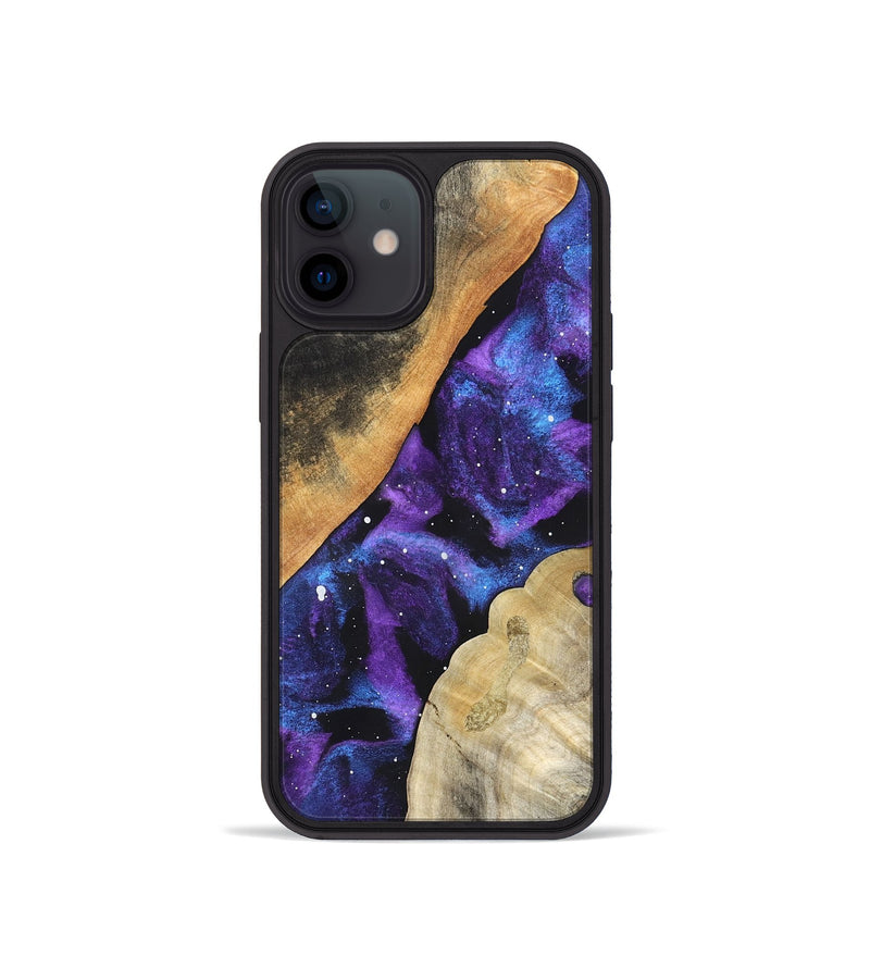 iPhone 12 mini Wood Phone Case - Catrina (Cosmos, 826591)