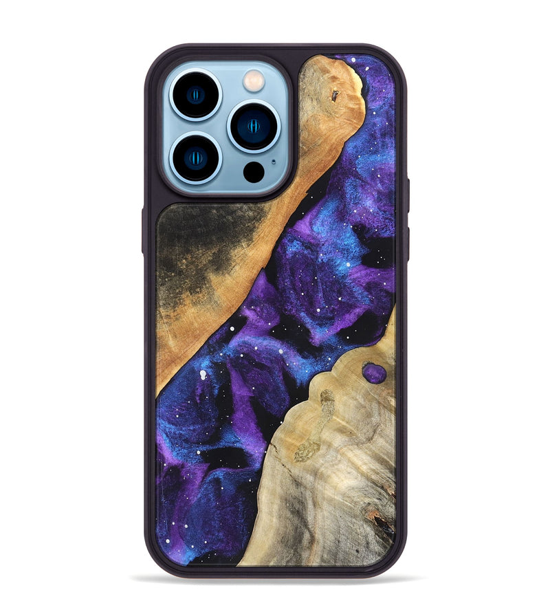 iPhone 14 Pro Max Wood Phone Case - Catrina (Cosmos, 826591)