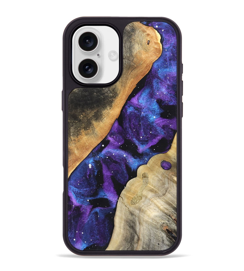 iPhone 16 Plus Wood Phone Case - Catrina (Cosmos, 826591)