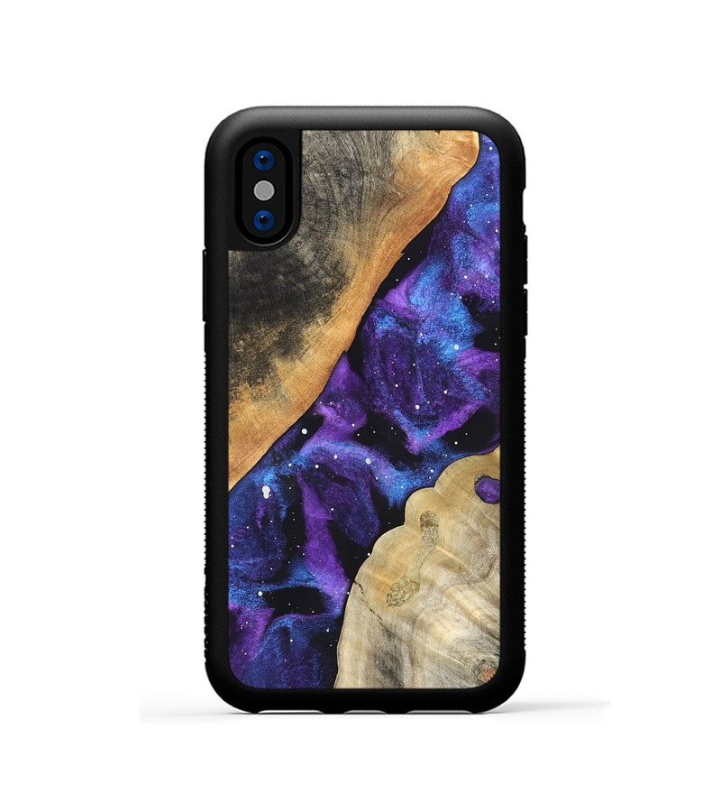 iPhone Xs Wood Phone Case - Catrina (Cosmos, 826591)