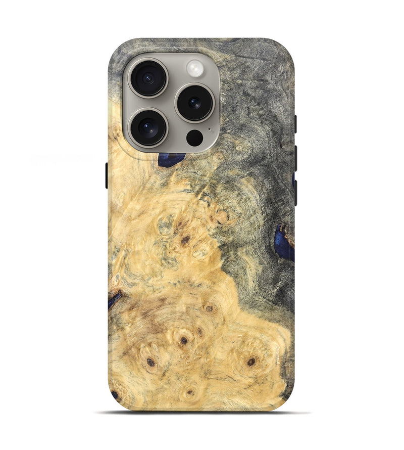 iPhone 16 Pro Wood Live Edge Phone Case - Douglas (Solid Wood, 826595)