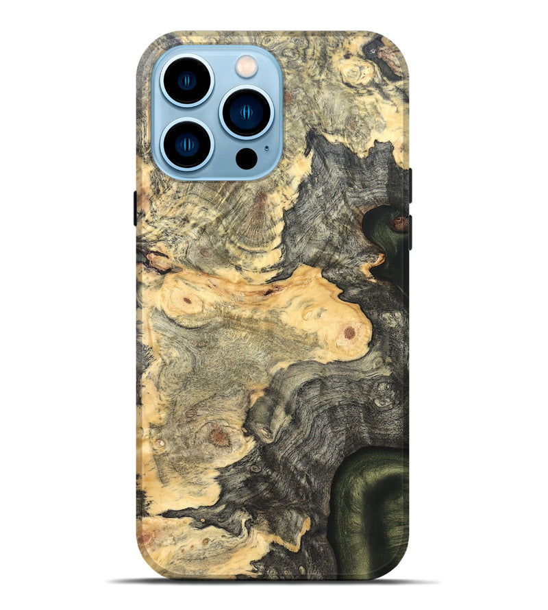 iPhone 14 Pro Max Wood Live Edge Phone Case - Wendell (Solid Wood, 826597)