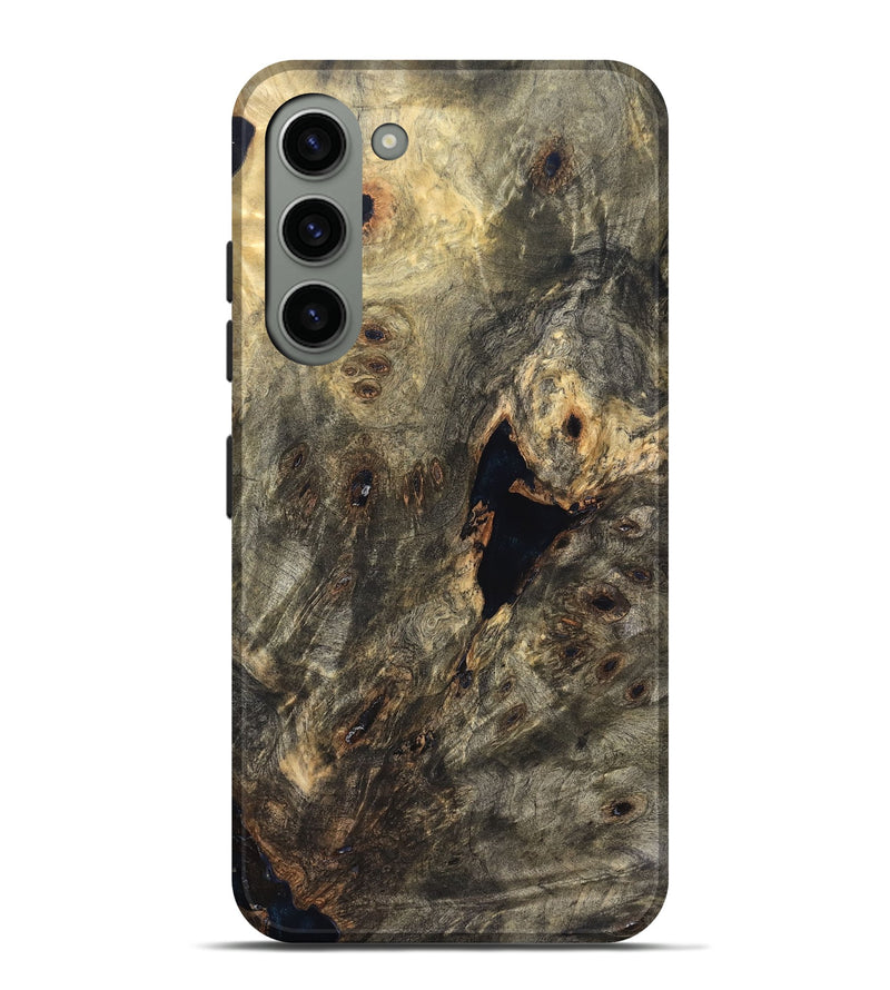 Galaxy S23 Plus Wood Live Edge Phone Case - Demario (Solid Wood, 826601)