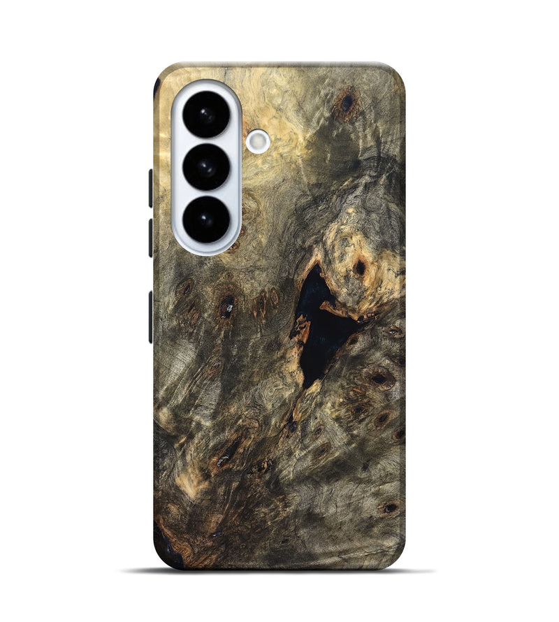 Galaxy S26 Wood Live Edge Phone Case - Demario (Solid Wood, 826601)