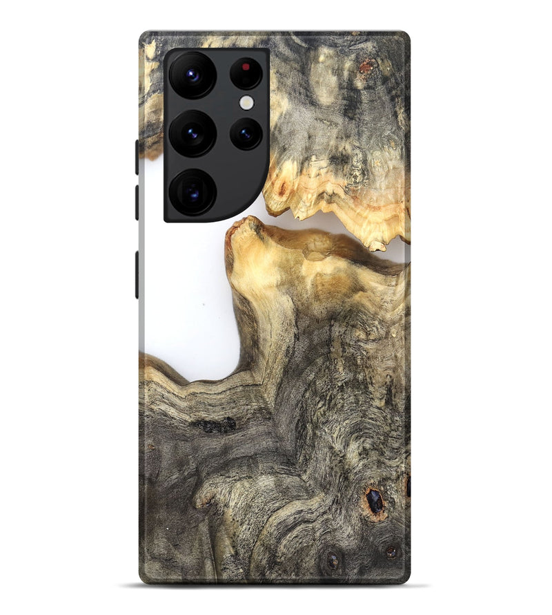 Galaxy S22 Ultra Wood Live Edge Phone Case - Tomas (Clear, 826602)