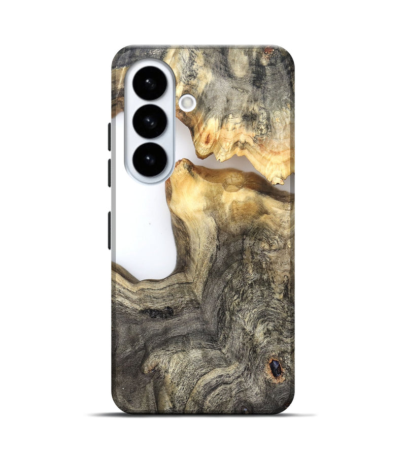 Galaxy S26 Wood Live Edge Phone Case - Tomas (Clear, 826602)