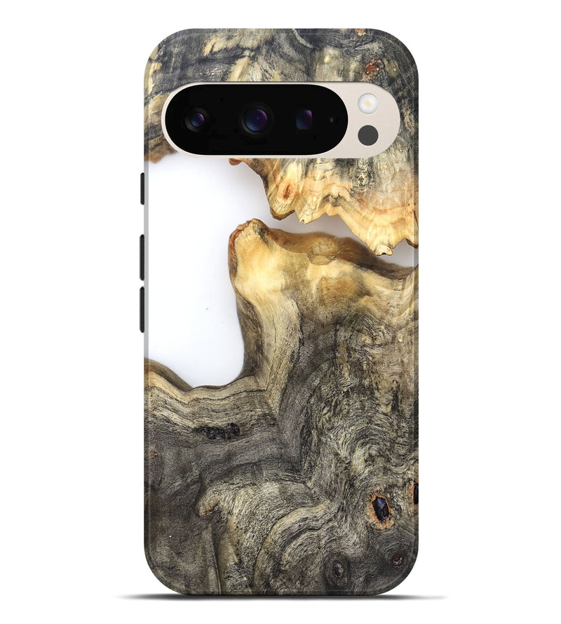 Pixel 10 Pro XL Wood Live Edge Phone Case - Tomas (Clear, 826602)