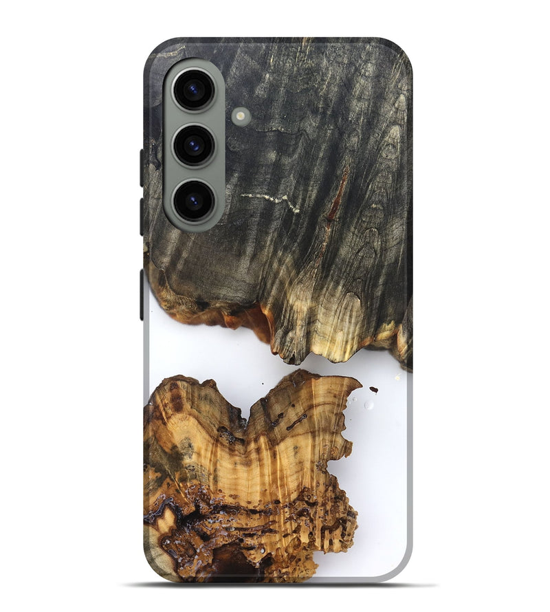 Galaxy S24 Plus Wood Live Edge Phone Case - Zain (Clear, 826605)