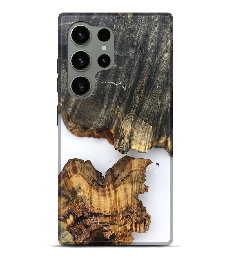 Galaxy S24 Ultra Wood Live Edge Phone Case - Zain (Clear, 826605)