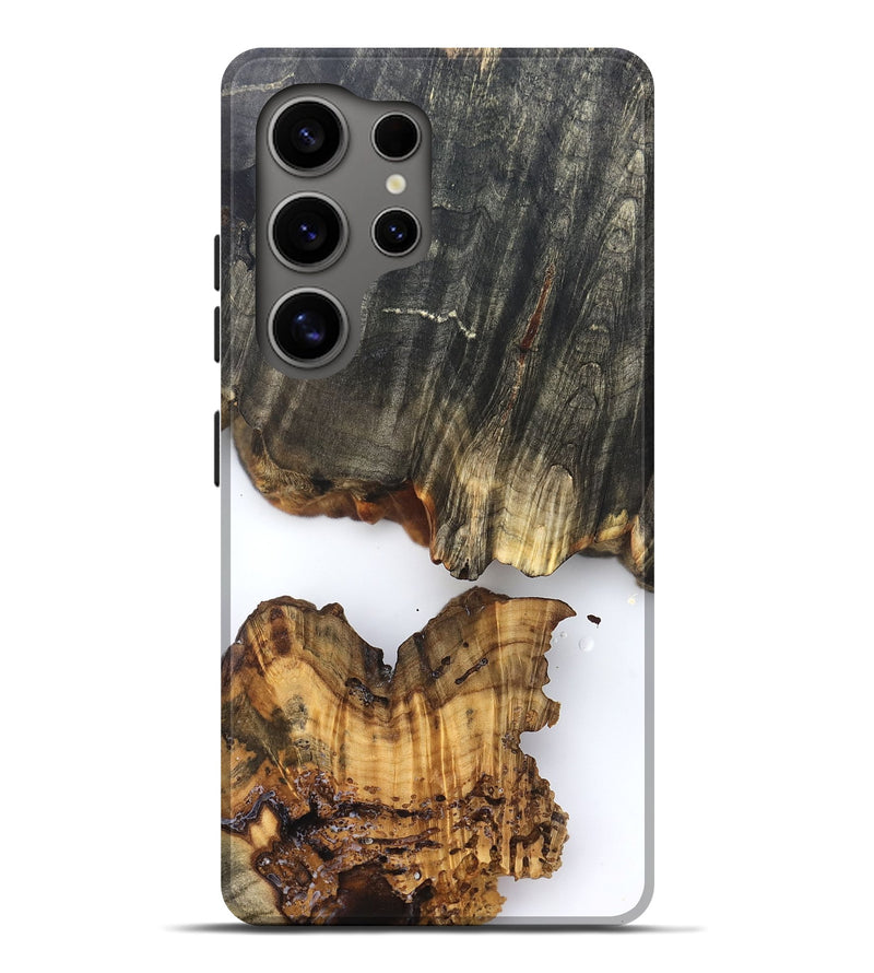 Galaxy S25 Ultra Wood Live Edge Phone Case - Zain (Clear, 826605)