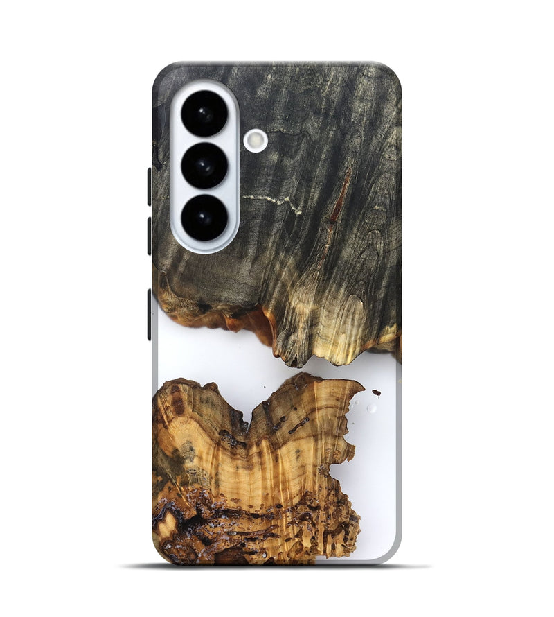 Galaxy S26 Wood Live Edge Phone Case - Zain (Clear, 826605)