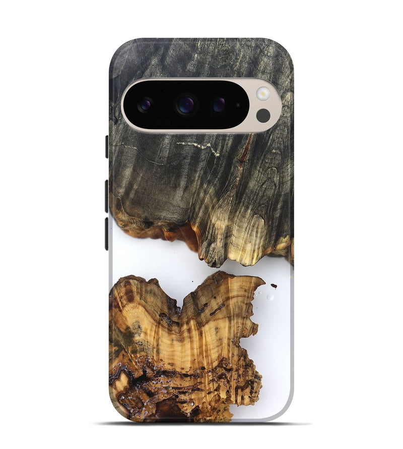 Pixel 10 Wood Live Edge Phone Case - Zain (Clear, 826605)