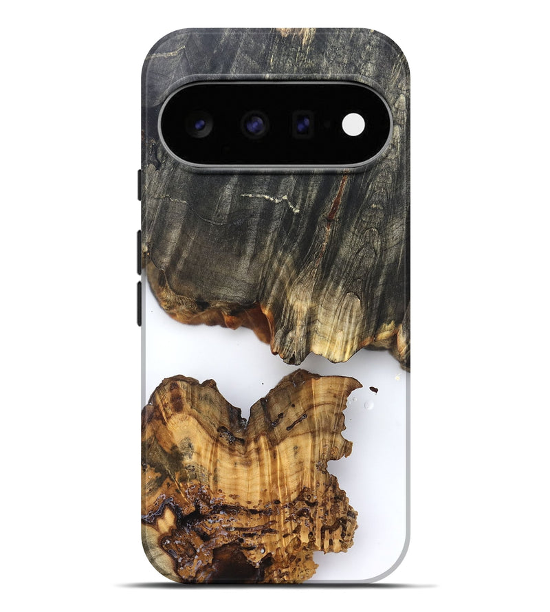 Pixel 11 Pro XL Wood Live Edge Phone Case - Zain (Clear, 826605)