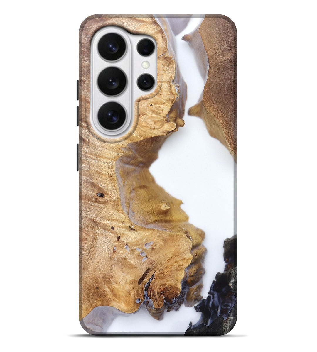 Galaxy S26 Ultra Wood Live Edge Phone Case - Henrik (Clear, 826610)