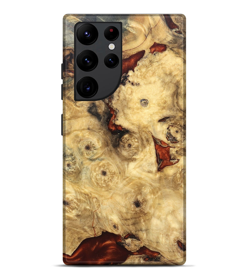 Galaxy S22 Ultra Wood Live Edge Phone Case - Jailyn (Solid Wood, 826618)