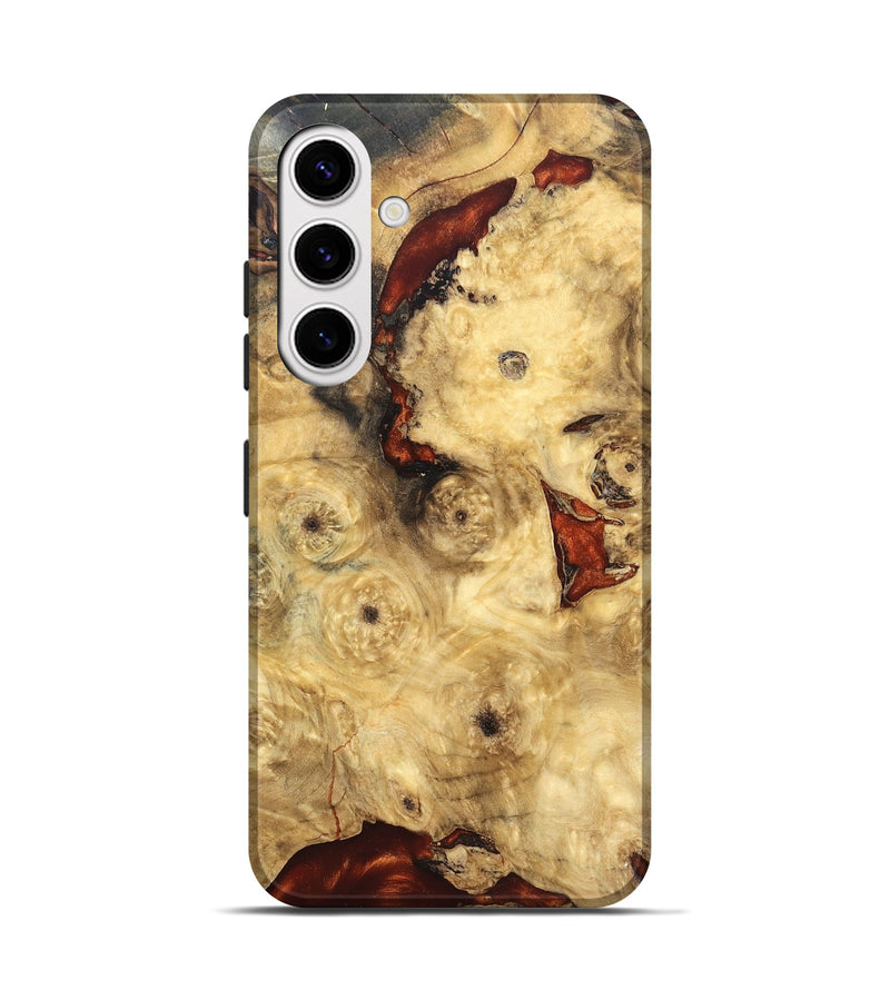 Galaxy S25 Wood Live Edge Phone Case - Jailyn (Solid Wood, 826618)