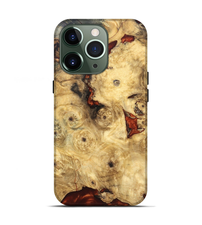 iPhone 13 Pro Wood Live Edge Phone Case - Jailyn (Solid Wood, 826618)