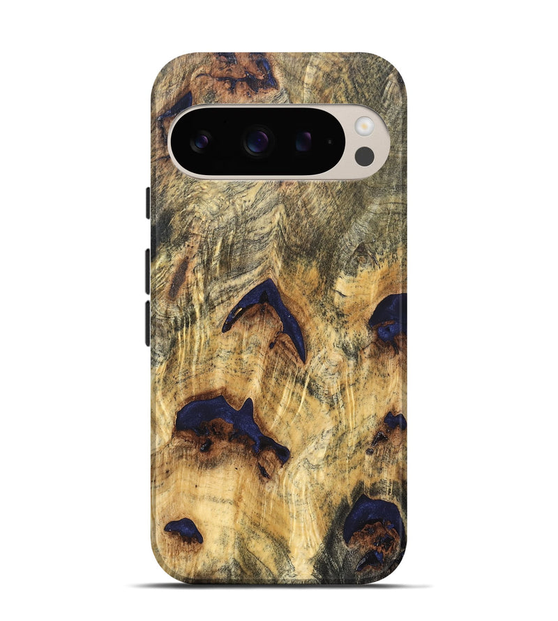 Pixel 9 Wood Live Edge Phone Case - Dash (Solid Wood, 826619)
