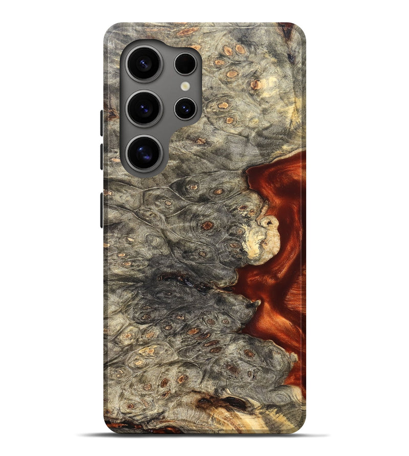 Galaxy S25 Ultra Wood Live Edge Phone Case - Zahir (Solid Wood, 826620)