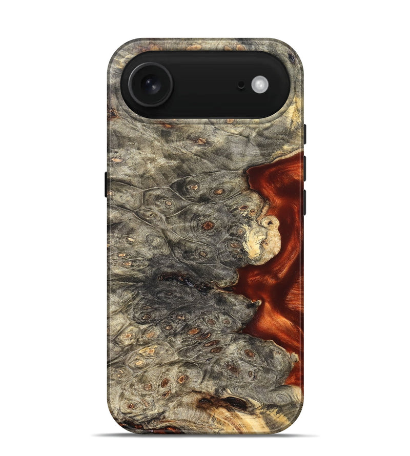 iPhone 17 Air Wood Live Edge Phone Case - Zahir (Solid Wood, 826620)