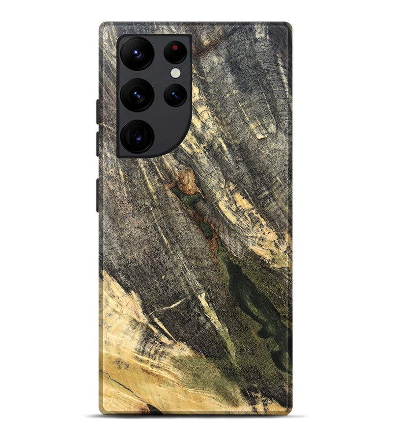 Galaxy S22 Ultra Wood Live Edge Phone Case - Jeff (Solid Wood, 826621)