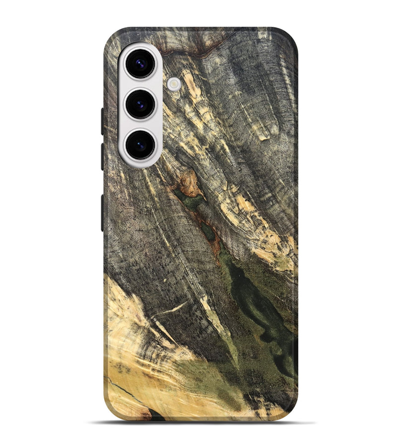 Galaxy S25 Plus Wood Live Edge Phone Case - Jeff (Solid Wood, 826621)