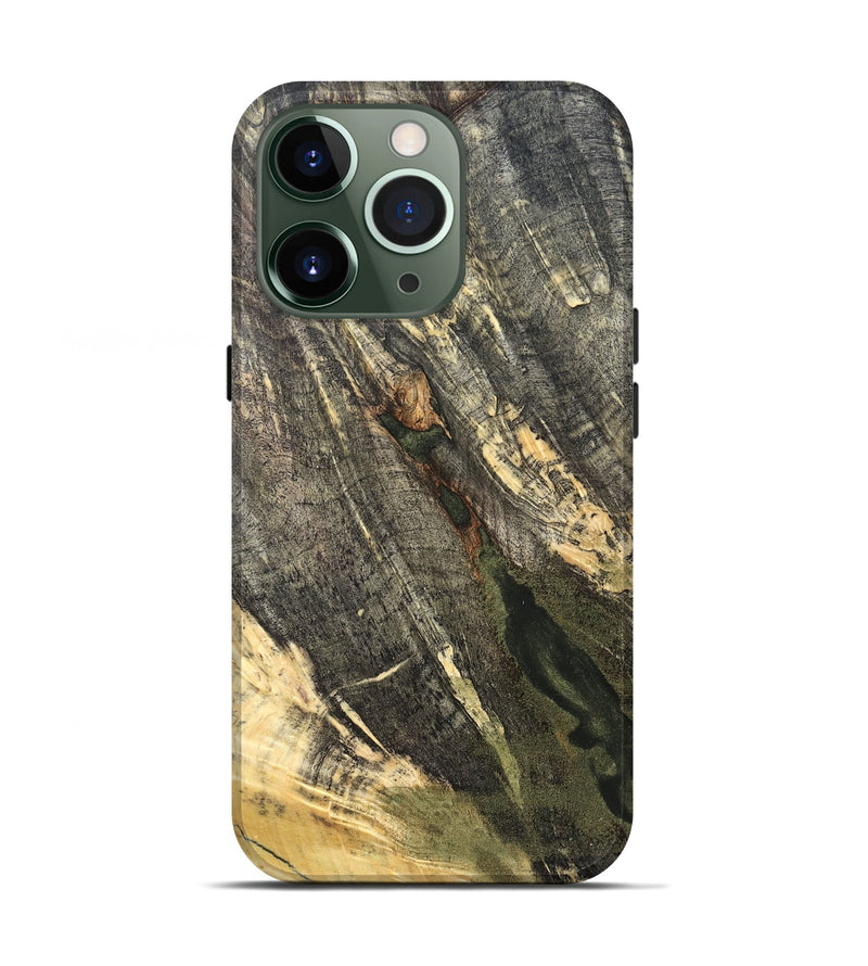 iPhone 13 Pro Wood Live Edge Phone Case - Jeff (Solid Wood, 826621)