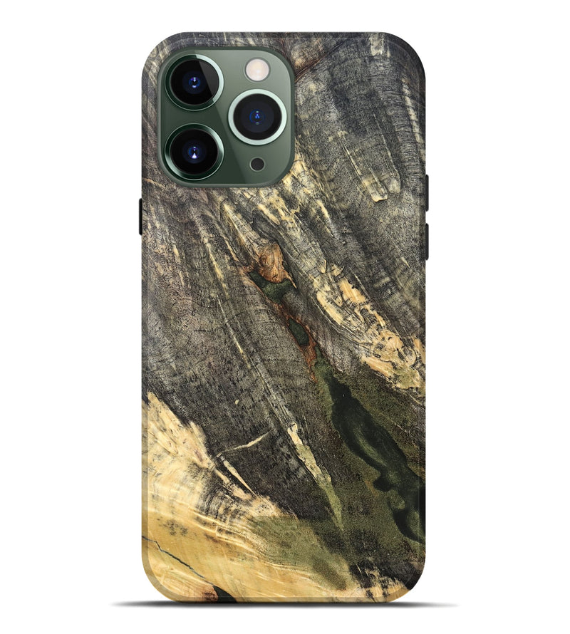 iPhone 13 Pro Max Wood Live Edge Phone Case - Jeff (Solid Wood, 826621)
