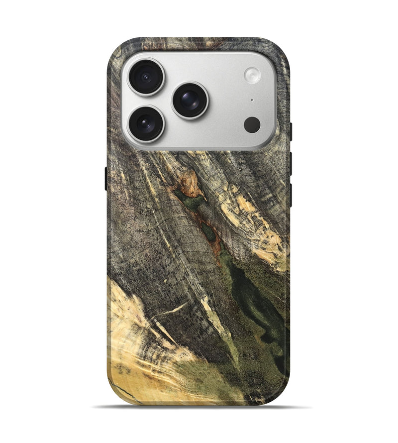 iPhone 17 Pro Wood Live Edge Phone Case - Jeff (Solid Wood, 826621)